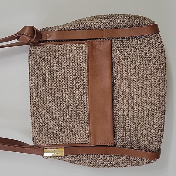 *vintage* raffia bag - Picture 2 of 7